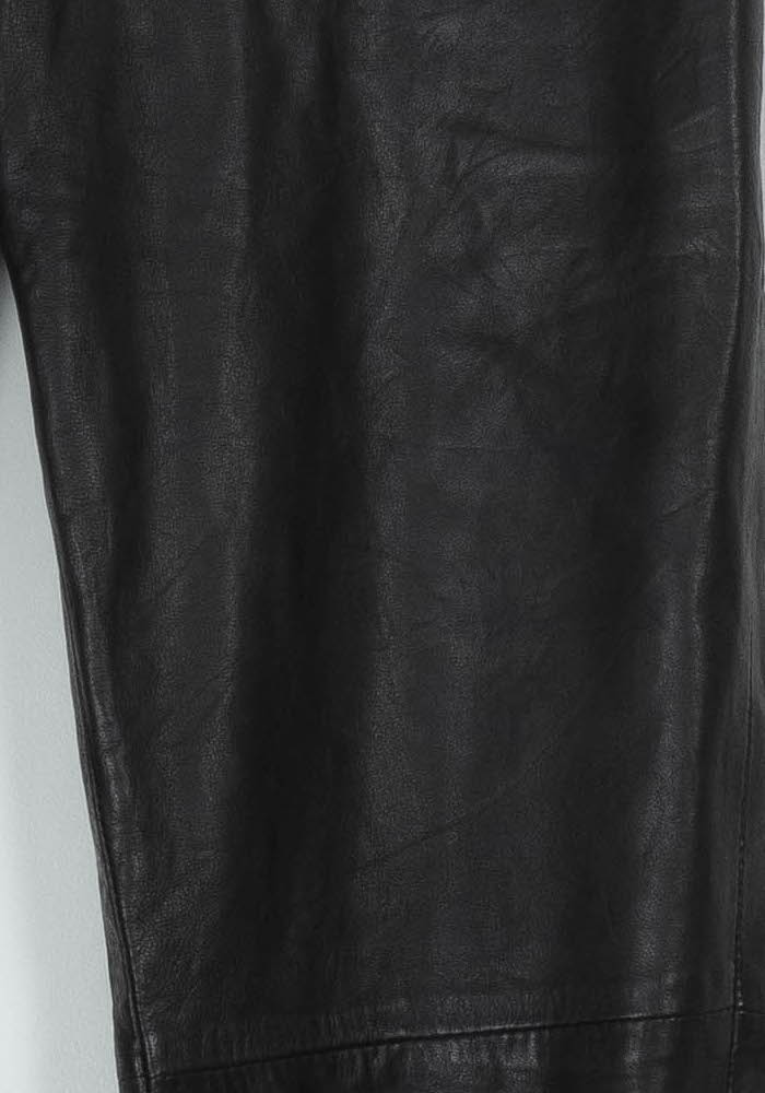 Pantalon Cuir Noir - Taille L/40 de la marque Sandro | PARAD93649 - Vendu par Paradigme - Image 3