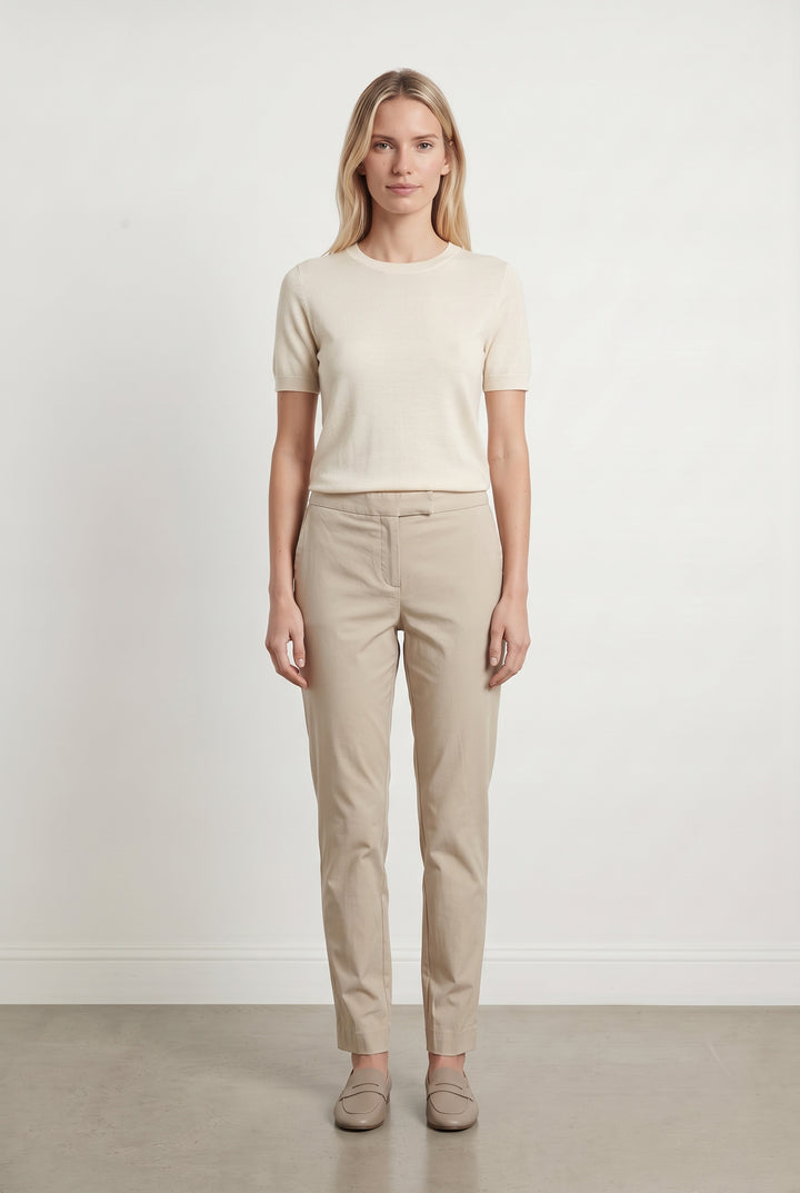 Pantalon Beige - Taille M/38 de la marque Caroll | PARAD93656 - Vendu par Paradigme - Image 1