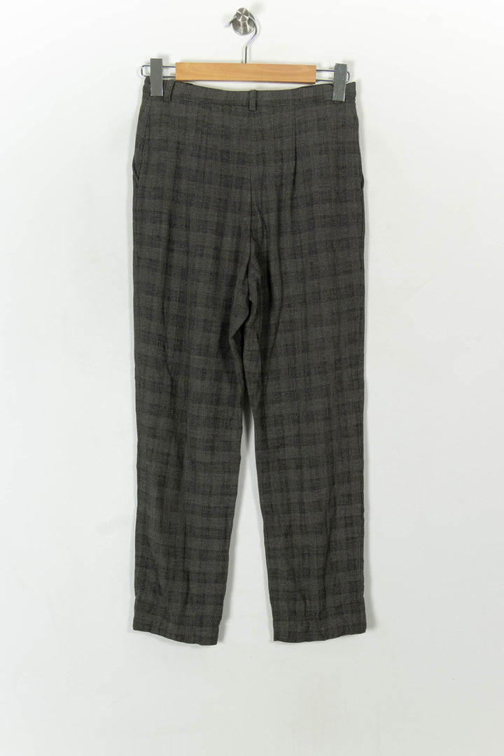 Pantalon Carreaux Gris - Taille L/40 de la marque Gerard Darel | PARAD93659 - Vendu par Paradigme - Image 5