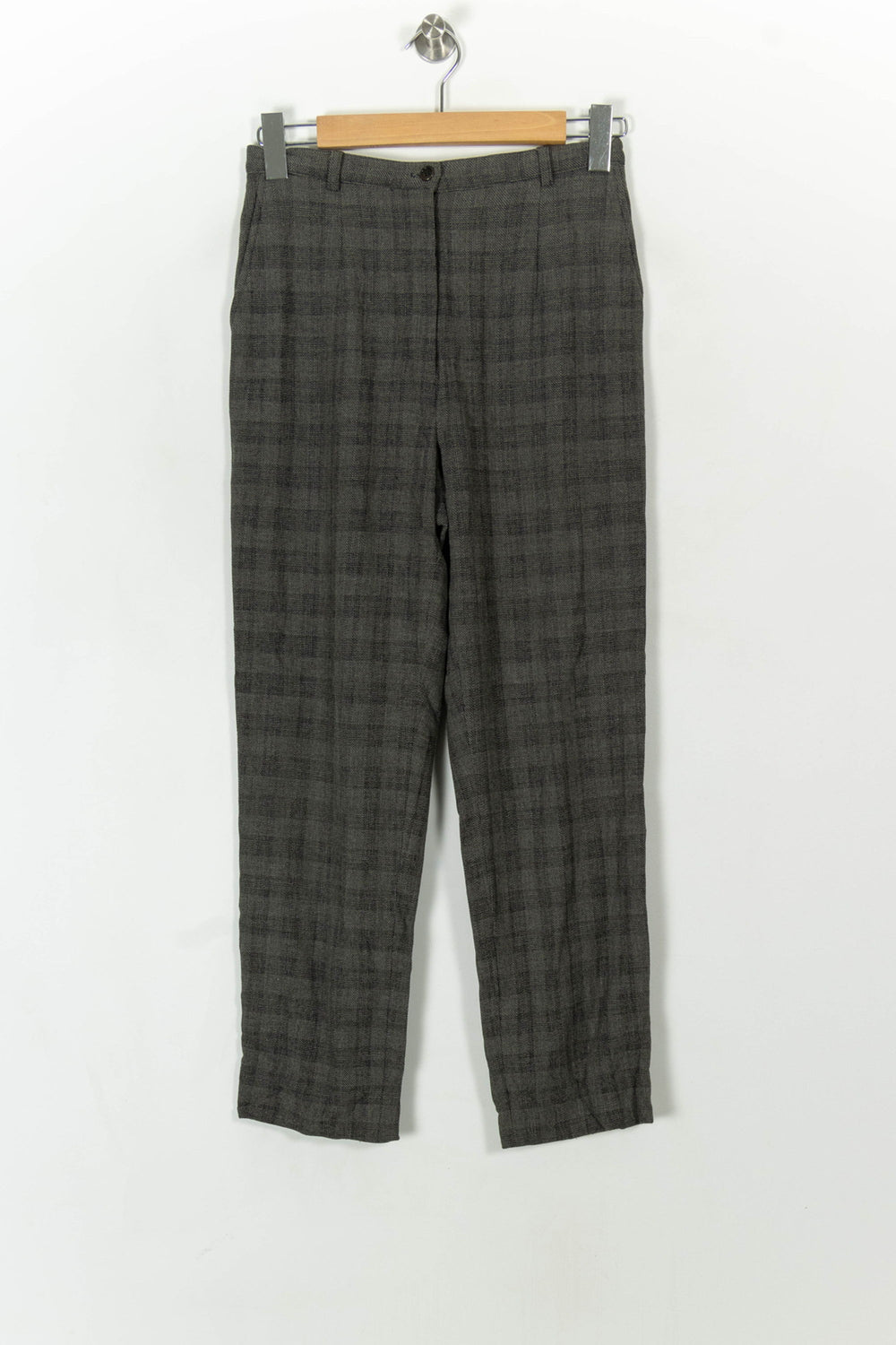 Pantalon Carreaux Gris - Taille L/40 de la marque Gerard Darel | PARAD93659 - Vendu par Paradigme - Image 2