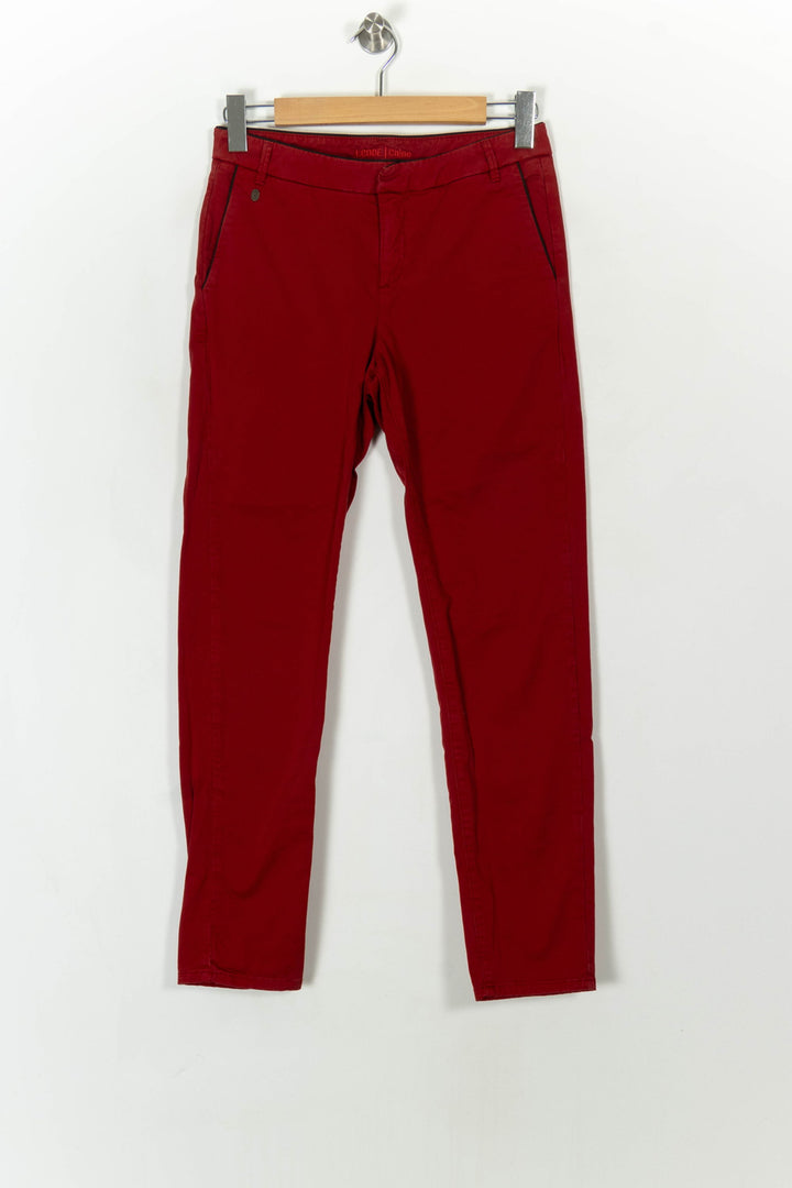 Pantalon Rouge - Taille S/36 de la marque I.Code | PARAD93661 - Vendu par Paradigme - Image 2