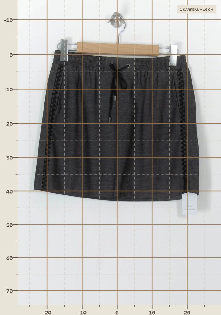 Jupe Courte Noire - Taille L/40 de la marque I.Code | PARAD93662 - Vendu par Paradigme - Image 4