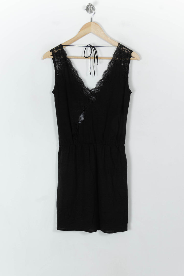 Robe Courte Noire - Taille S/36 de la marque Sandro | PARAD93669 - Vendu par Paradigme - Image 5
