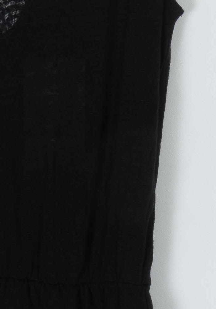 Robe Courte Noire - Taille S/36 de la marque Sandro | PARAD93669 - Vendu par Paradigme - Image 3