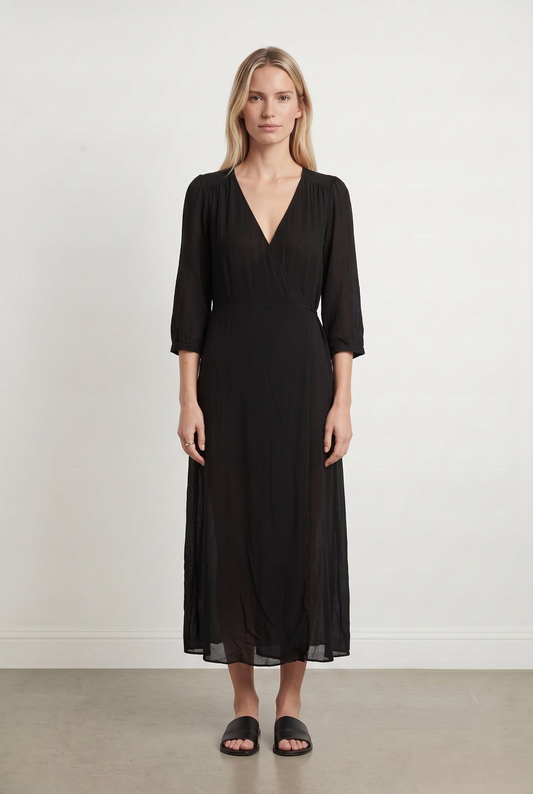 Robe Longue Noire - Taille M/38 de la marque Sud express | PARAD93670 - Vendu par Paradigme - Image 1