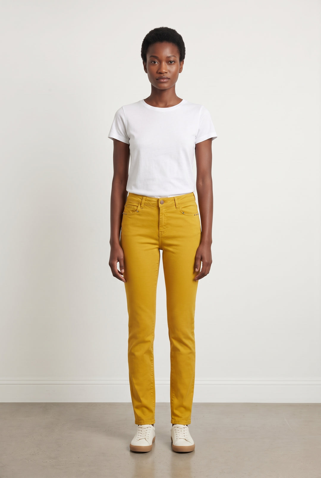 Jean Jaune - Taille M/38 de la marque Maison 123 | PARAD93673 - Vendu par Paradigme - Image 1