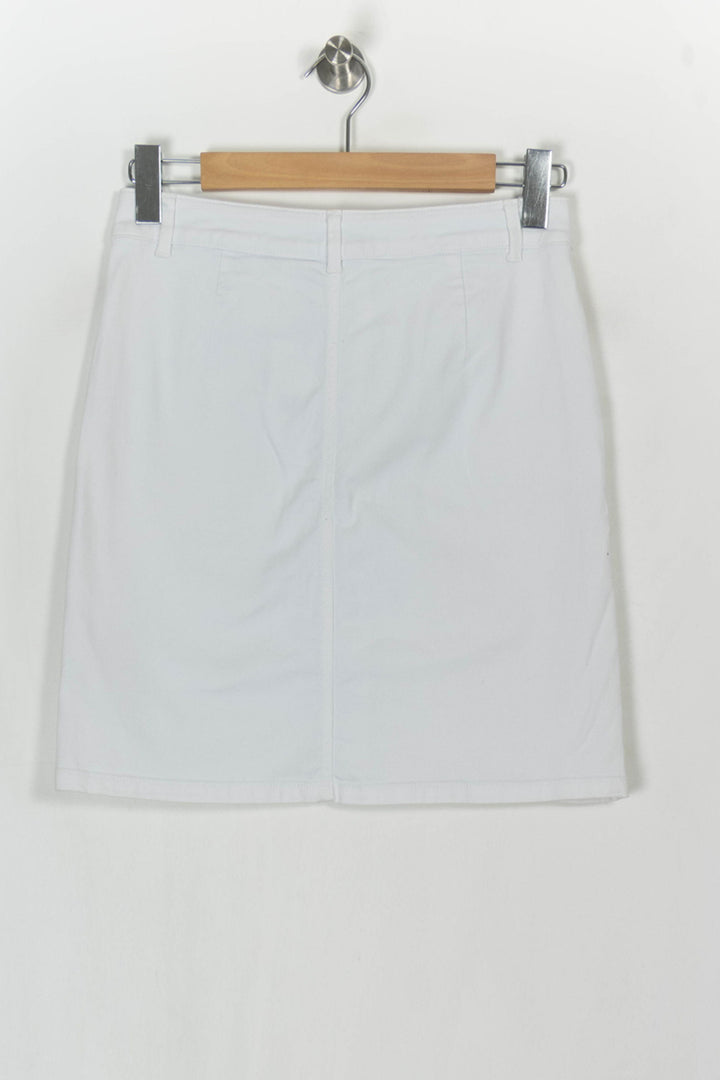 Jupe Midi Blanche - Taille S/36 de la marque Caroll | PARAD93677 - Vendu par Paradigme - Image 5