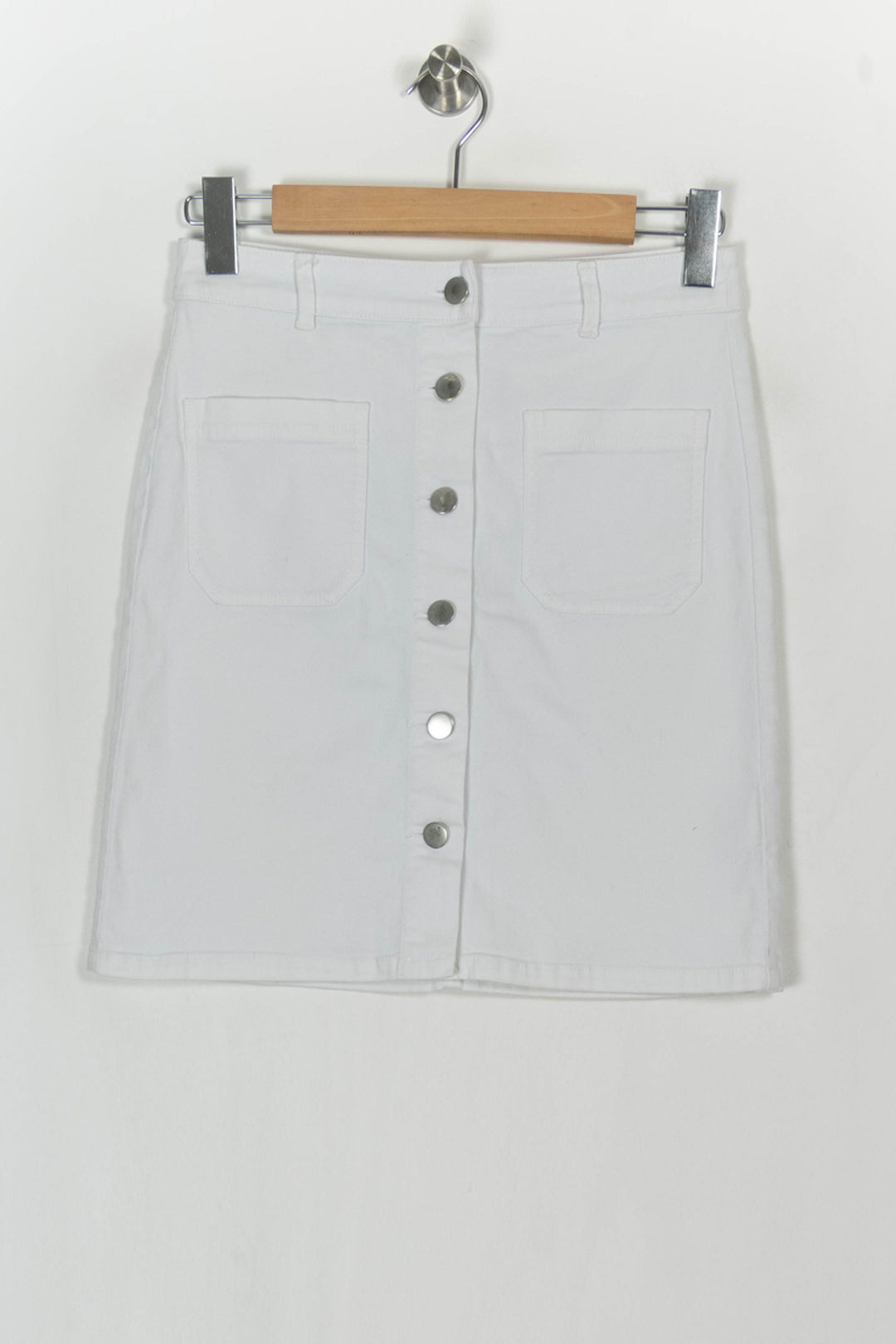 Jupe Midi Blanche - Taille S/36 de la marque Caroll | PARAD93677 - Vendu par Paradigme - Image 2