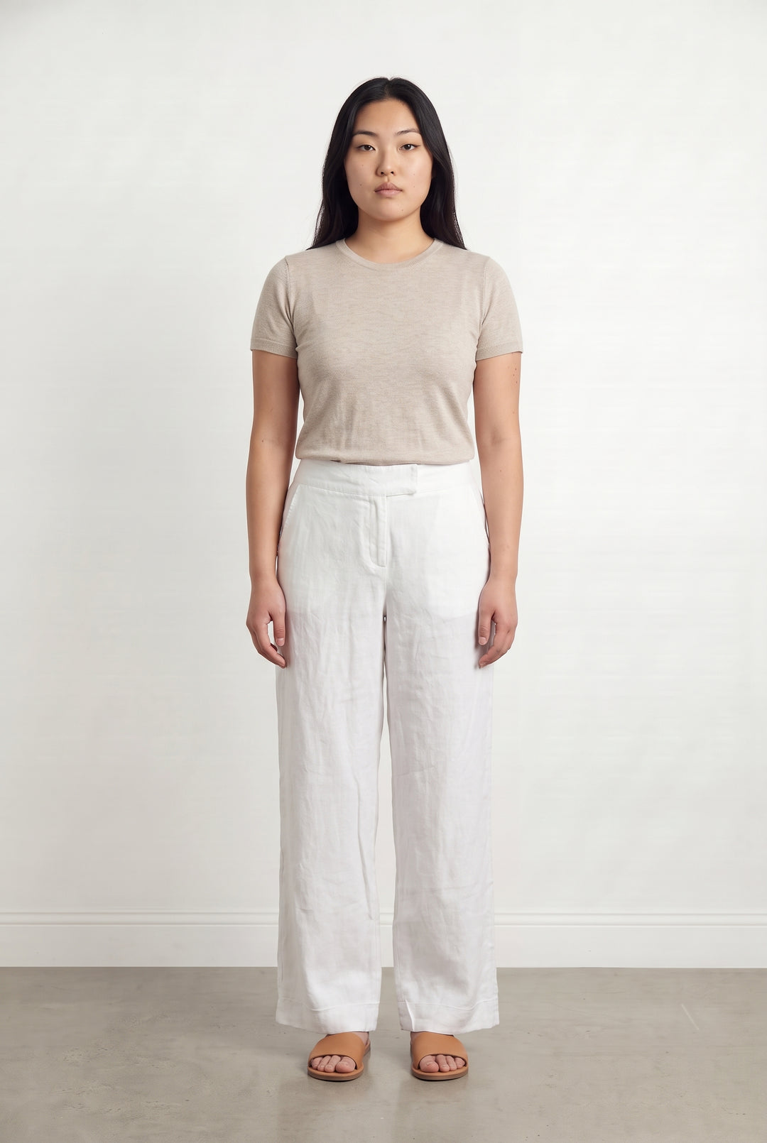 Pantalon Chino Blanc - Taille XL/42 de la marque Maison 123 | PARAD93678 - Vendu par Paradigme - Image 1