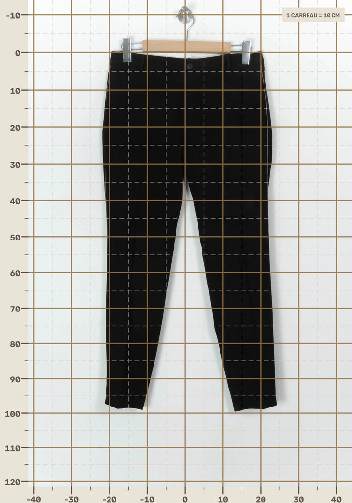Pantalon Noir - Taille L/40 de la marque La Fée Maraboutée | PARAD93682 - Vendu par Paradigme - Image 4