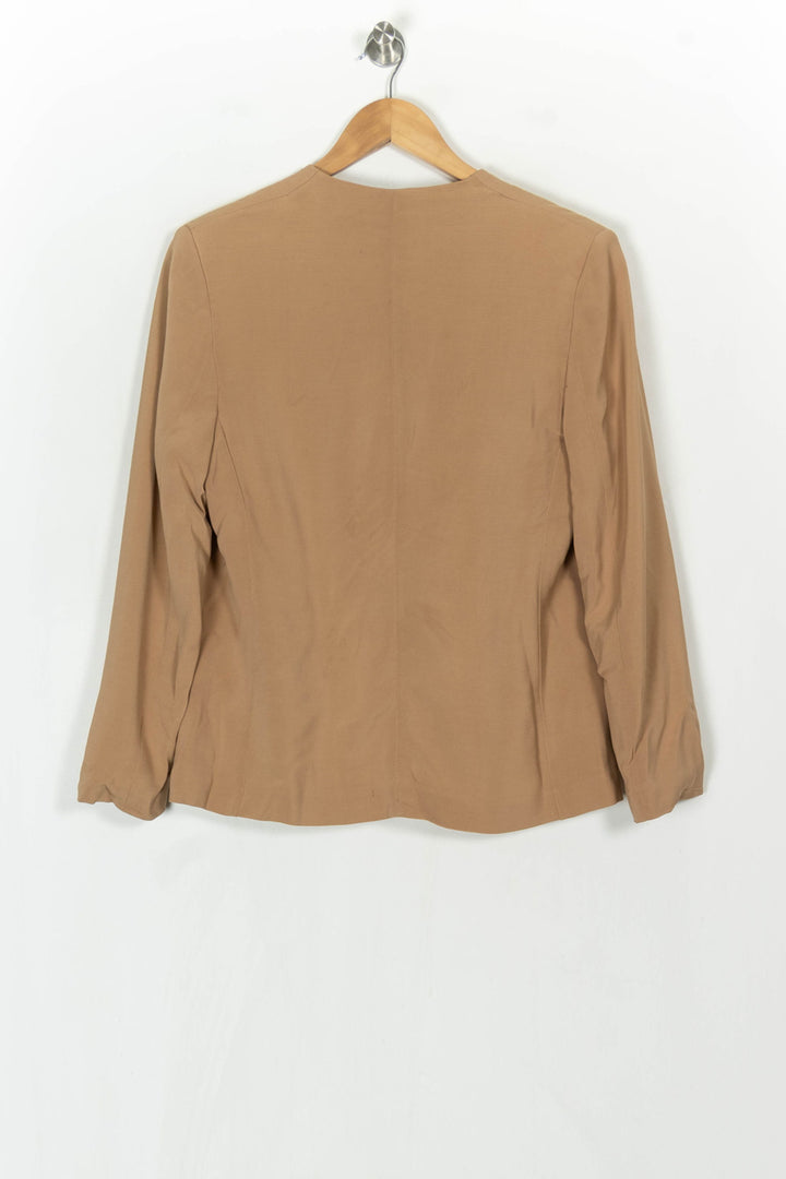Veste De Tailleur Beige - Taille XL/42 de la marque Gerard Darel | PARAD93697 - Vendu par Paradigme - Image 5