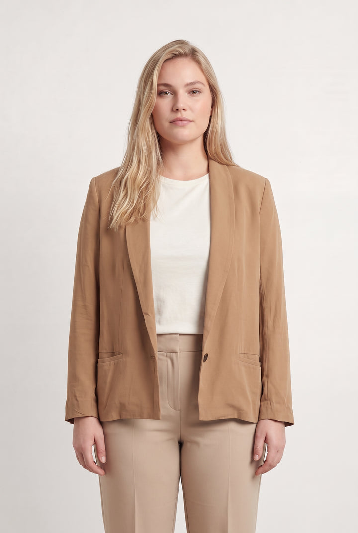 Veste De Tailleur Beige - Taille XL/42 de la marque Gerard Darel | PARAD93697 - Vendu par Paradigme - Image 1