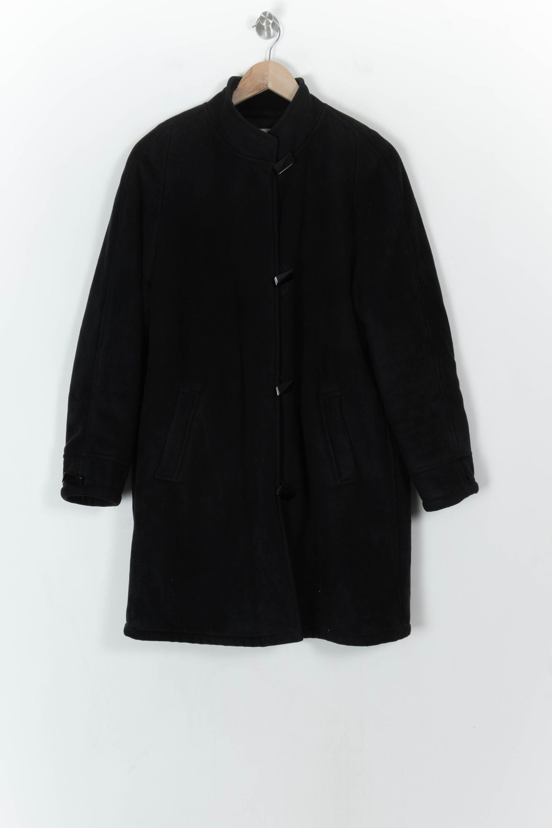Manteau en laine noir - Taille M/38 de la marque Maison 123 | PARAD93700 - Vendu par Paradigme - Image 2
