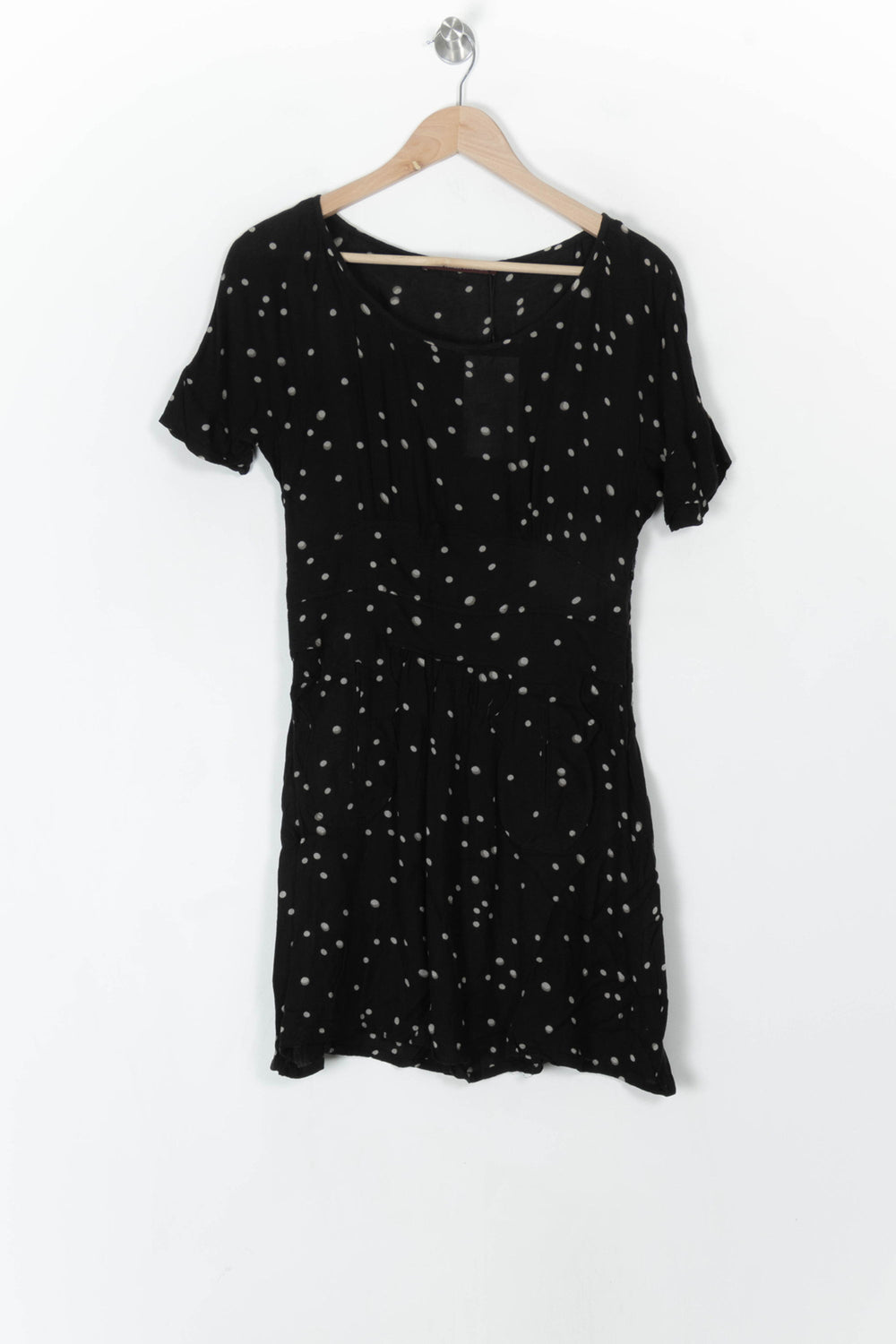 Robe Courte Noire et Blanche - Taille M/38 de la marque Comptoir des Cotonniers | PARAD93704 - Vendu par Paradigme - Image 2