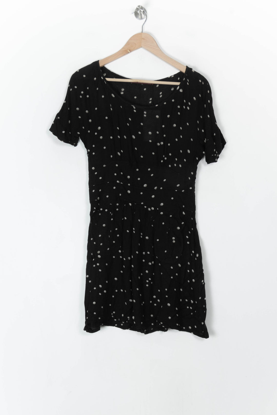 Robe Courte Noire et Blanche - Taille M/38 de la marque Comptoir des Cotonniers | PARAD93704 - Vendu par Paradigme - Image 2