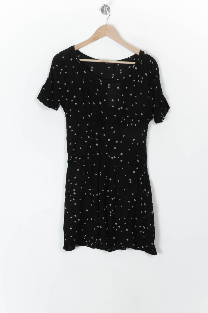 Robe Courte Noire et Blanche - Taille M/38 de la marque Comptoir des Cotonniers | PARAD93704 - Vendu par Paradigme - Image 2