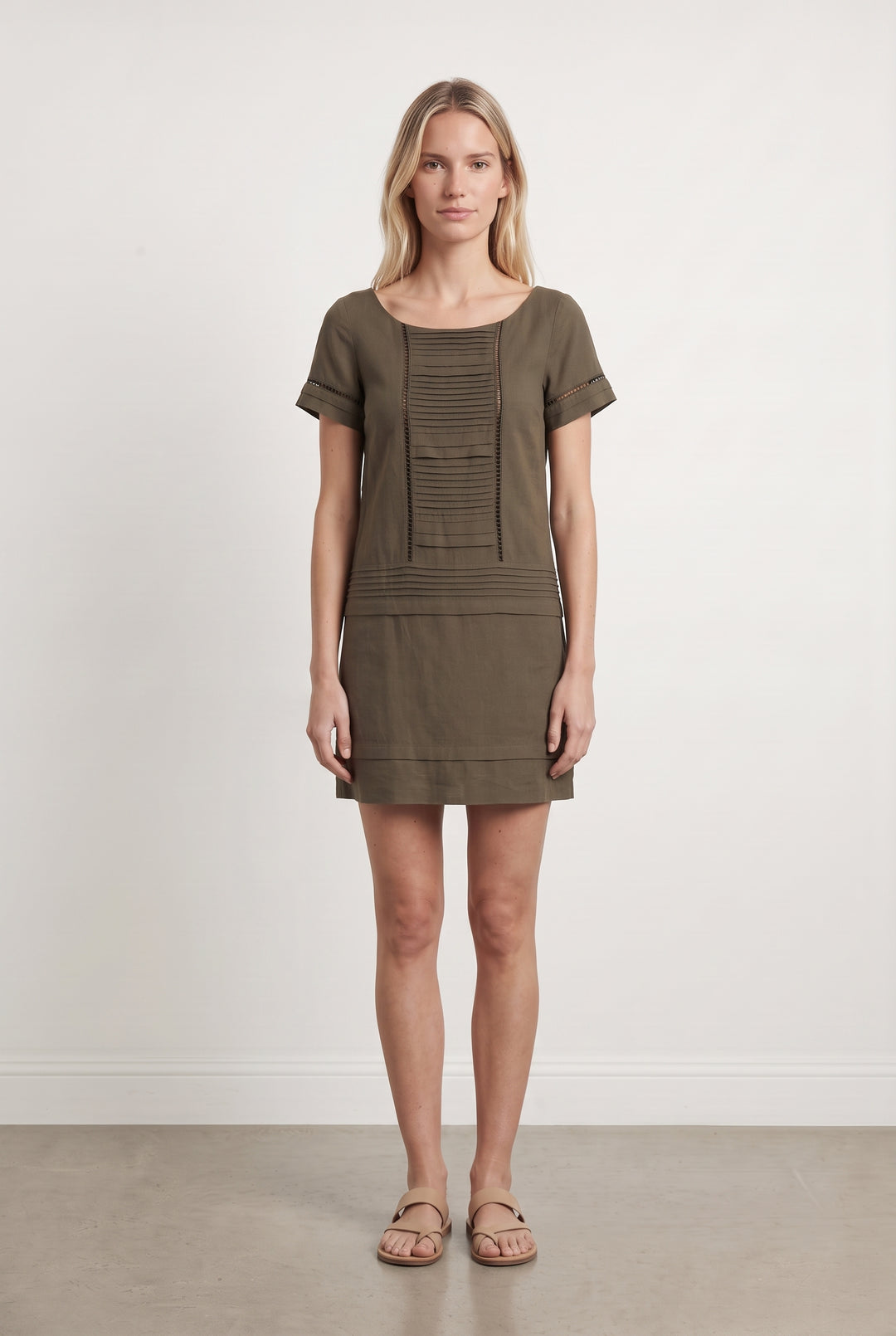 Robe Courte Verte - Taille XS/34 de la marque Comptoir des Cotonniers | PARAD93712 - Vendu par Paradigme - Image 1
