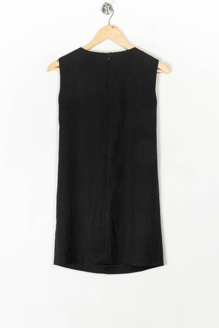 Robe Courte Grise - Taille S/36 de la marque Tara Jarmon | PARAD93713 - Vendu par Paradigme - Image 5
