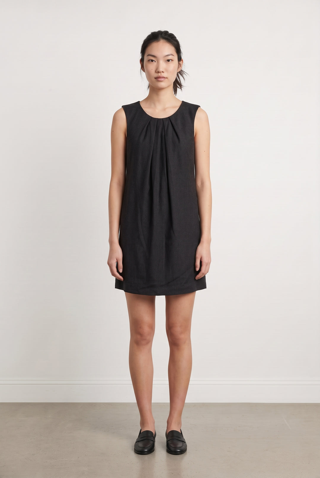 Robe Courte Grise - Taille S/36 de la marque Tara Jarmon | PARAD93713 - Vendu par Paradigme - Image 1