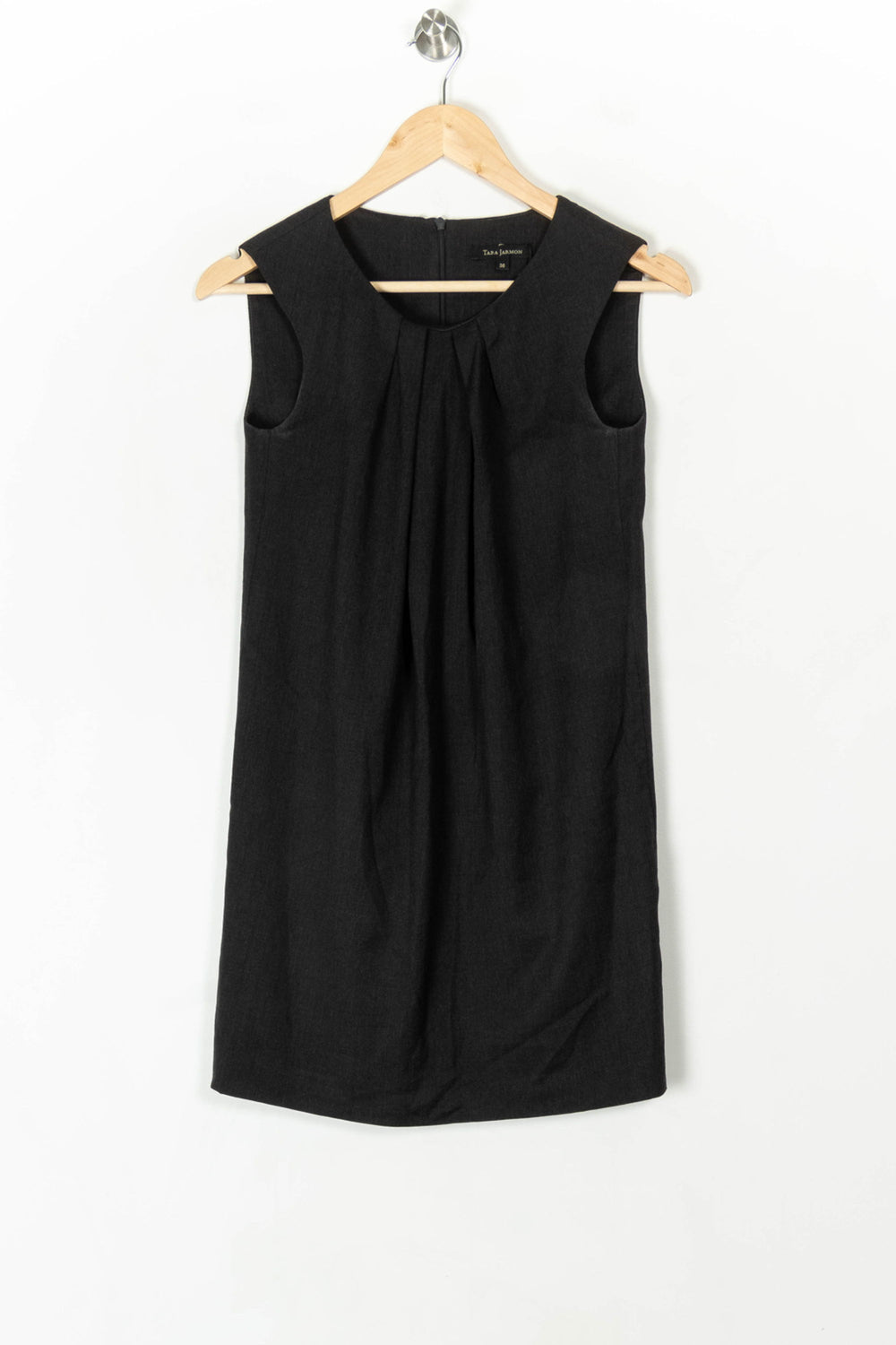 Robe Courte Grise - Taille S/36 de la marque Tara Jarmon | PARAD93713 - Vendu par Paradigme - Image 2