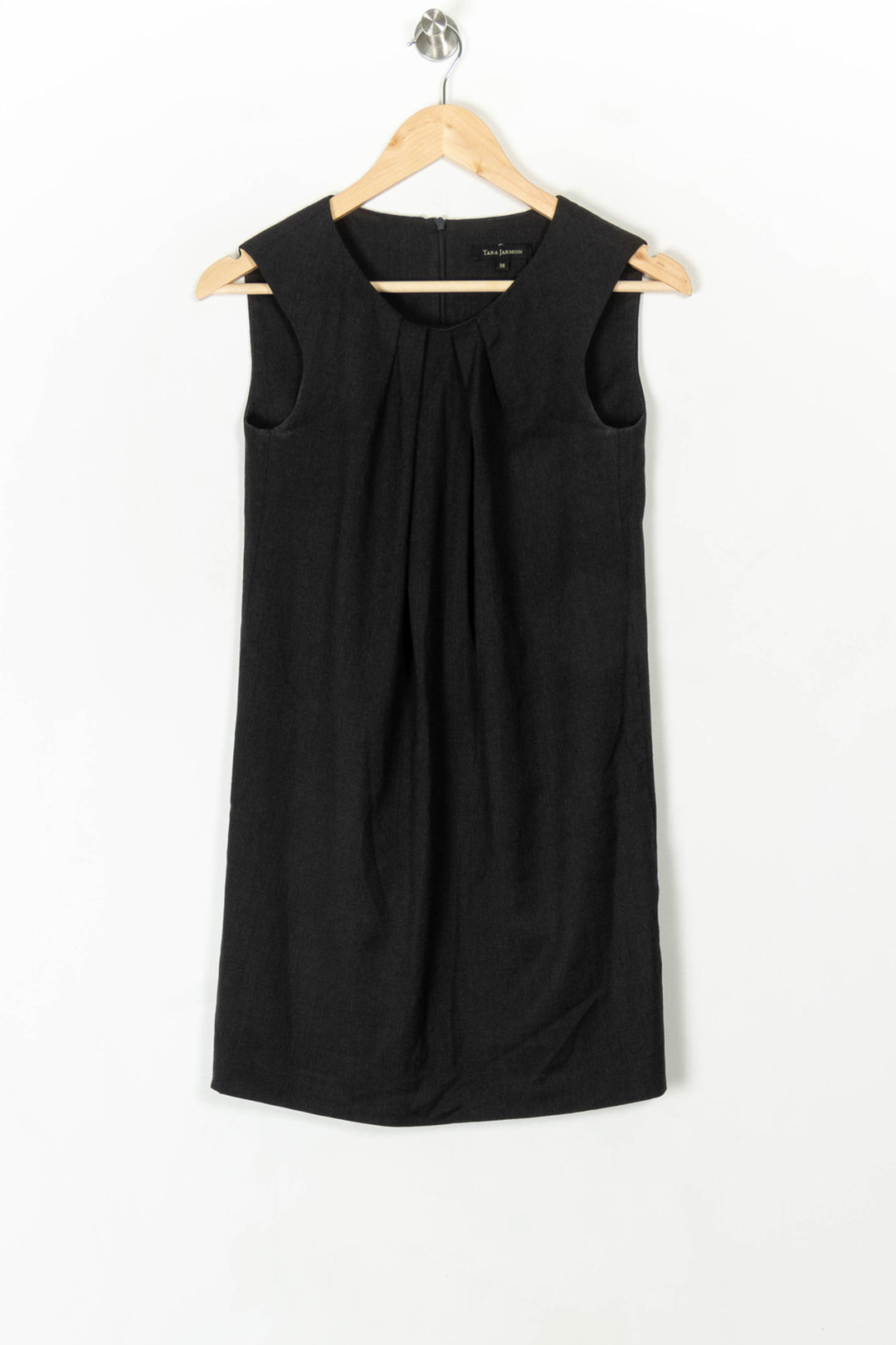 Robe Courte Grise - Taille S/36 de la marque Tara Jarmon | PARAD93713 - Vendu par Paradigme - Image 2