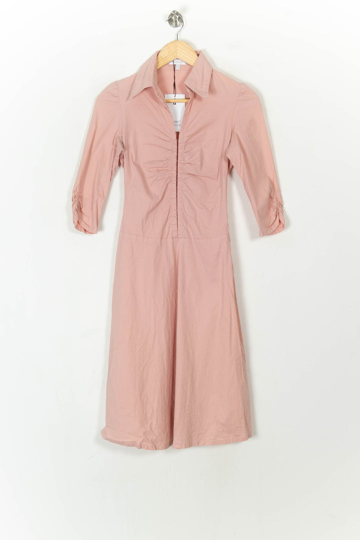 Robe Chemisier Rose - Taille S/36 de la marque Kookai | PARAD93718 - Vendu par Paradigme - Image 2
