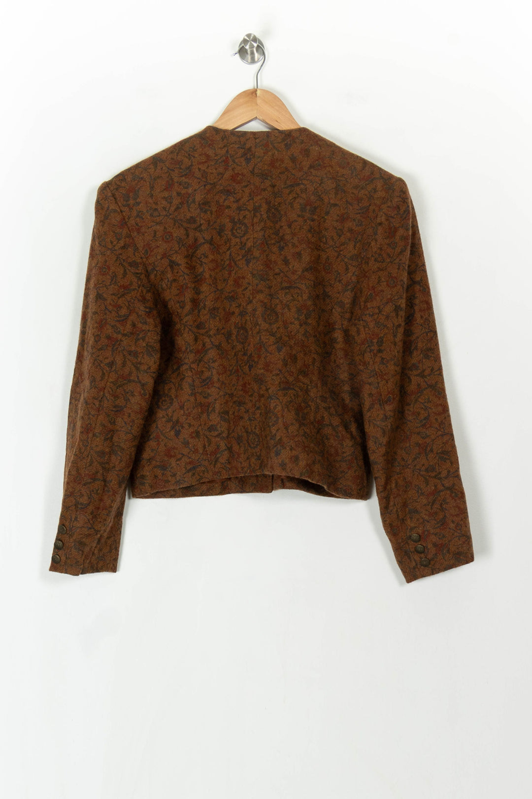 Veste Courte Marron - Taille M/38 de la marque Maison 123 | PARAD93720 - Vendu par Paradigme - Image 5