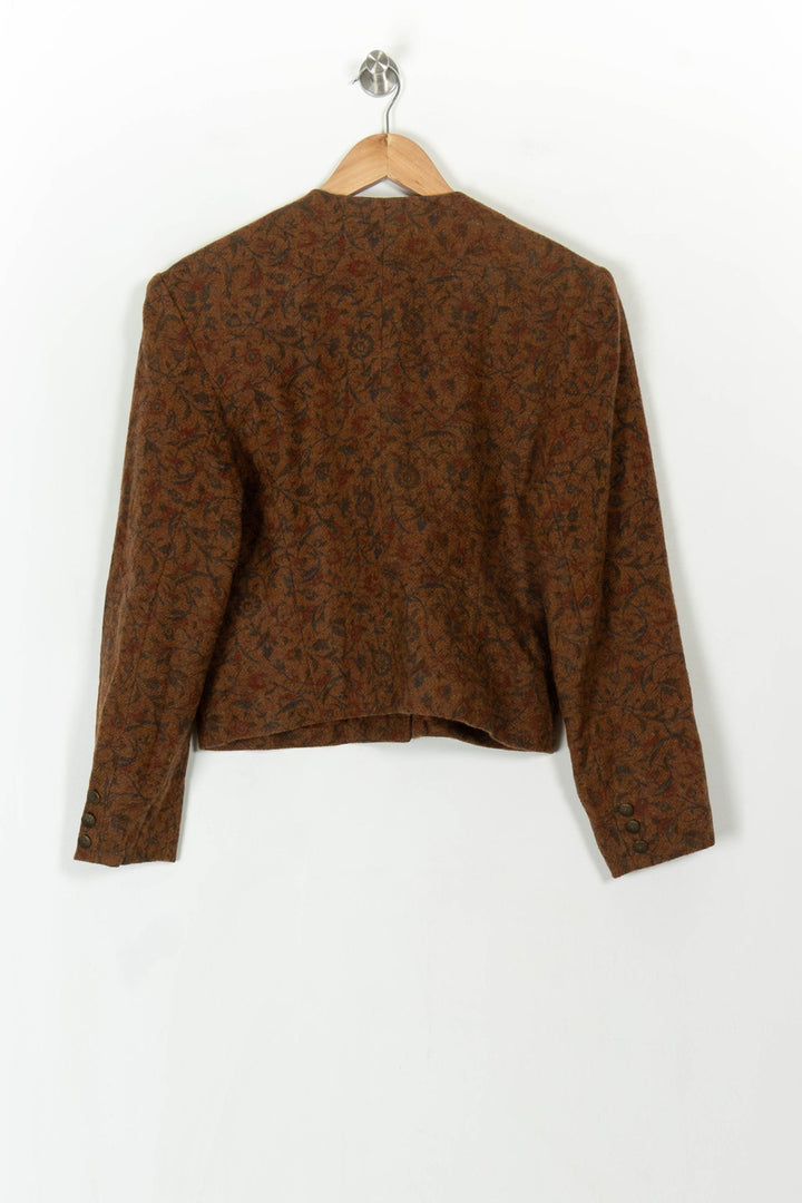Veste Courte Marron - Taille M/38 de la marque Maison 123 | PARAD93720 - Vendu par Paradigme - Image 5