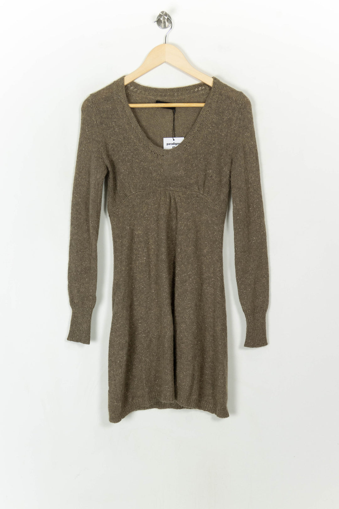Robe Pull Kaki - Taille S/36 de la marque IKKS | PARAD93721 - Vendu par Paradigme - Image 2