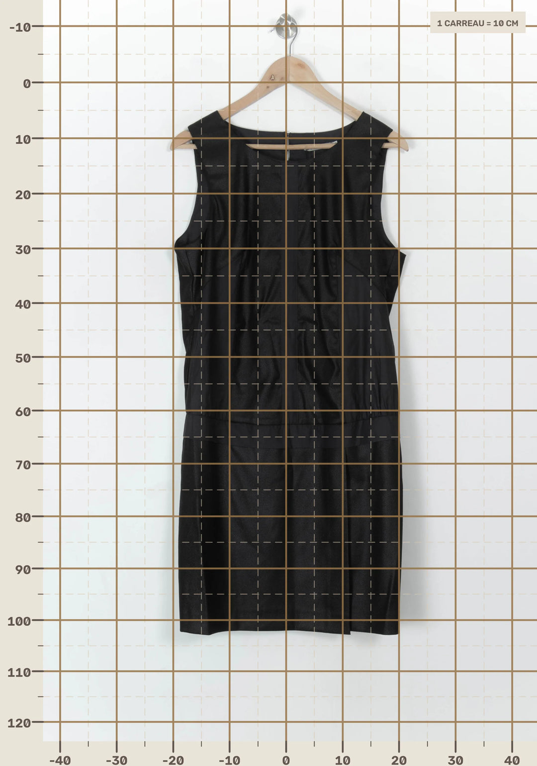 Robe Sans Manches Noire - Taille XL/42 de la marque Kookai | PARAD93722 - Vendu par Paradigme - Image 4