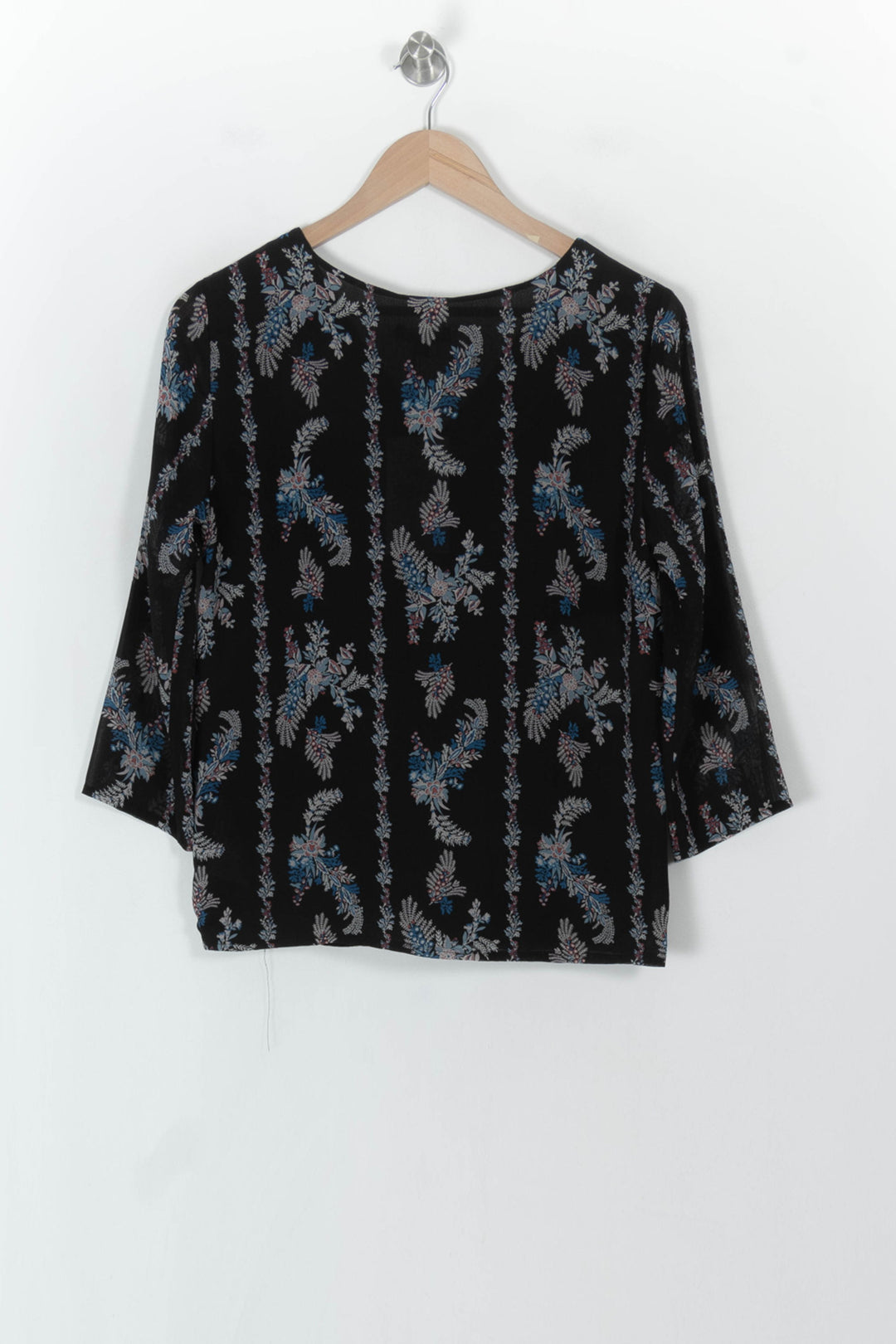 Blouse Noire et Bleue - Taille M/38 de la marque Maison 123 | PARAD93725 - Vendu par Paradigme - Image 5