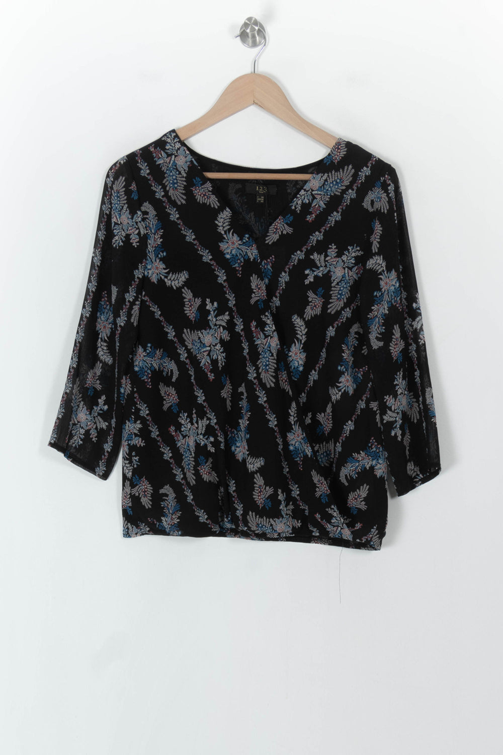Blouse Noire et Bleue - Taille M/38 de la marque Maison 123 | PARAD93725 - Vendu par Paradigme - Image 2