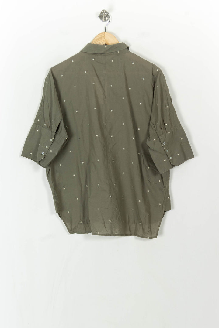 Chemise Verte - Taille M/38 de la marque Sud express | PARAD93727 - Vendu par Paradigme - Image 5