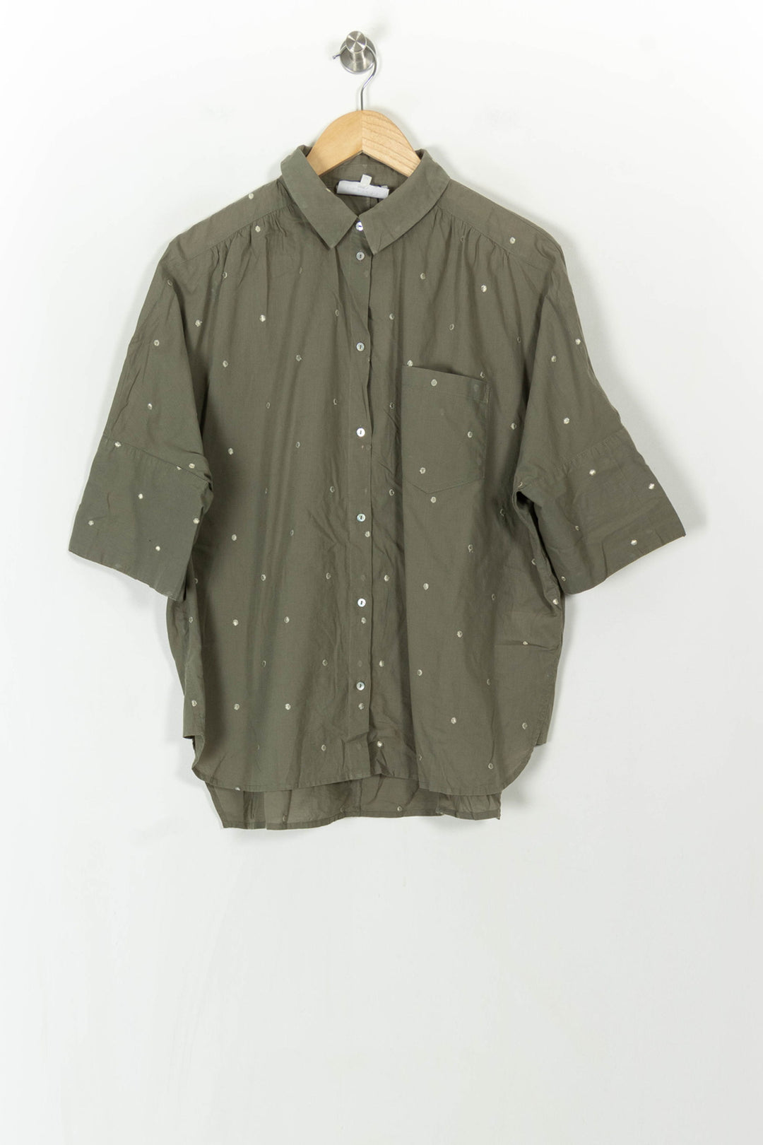 Chemise Verte - Taille M/38 de la marque Sud express | PARAD93727 - Vendu par Paradigme - Image 2