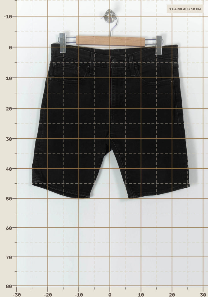 Bermuda Noir - Taille XXS/32 de la marque Levi&