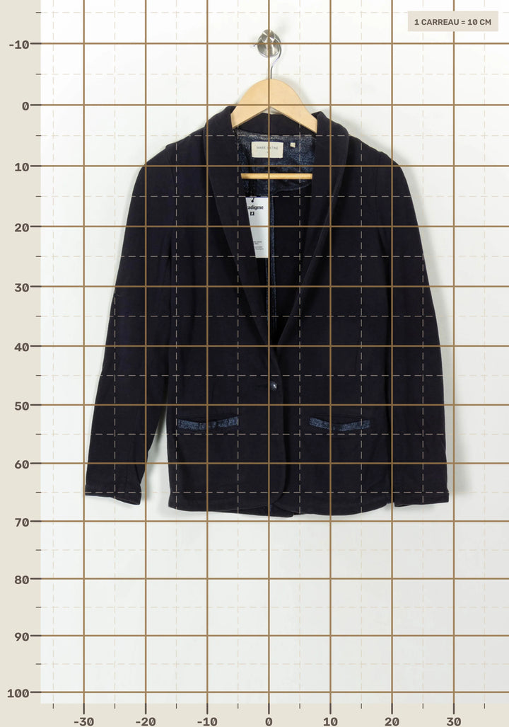 Blazer Bleu - Taille S/36 de la marque Marie Sixtine | PARAD93732 - Vendu par Paradigme - Image 4