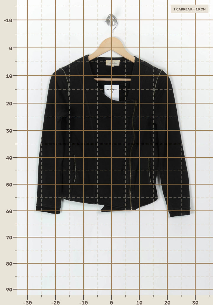 Veste Noire - Taille S/36 de la marque Marie Sixtine | PARAD93733 - Vendu par Paradigme - Image 4