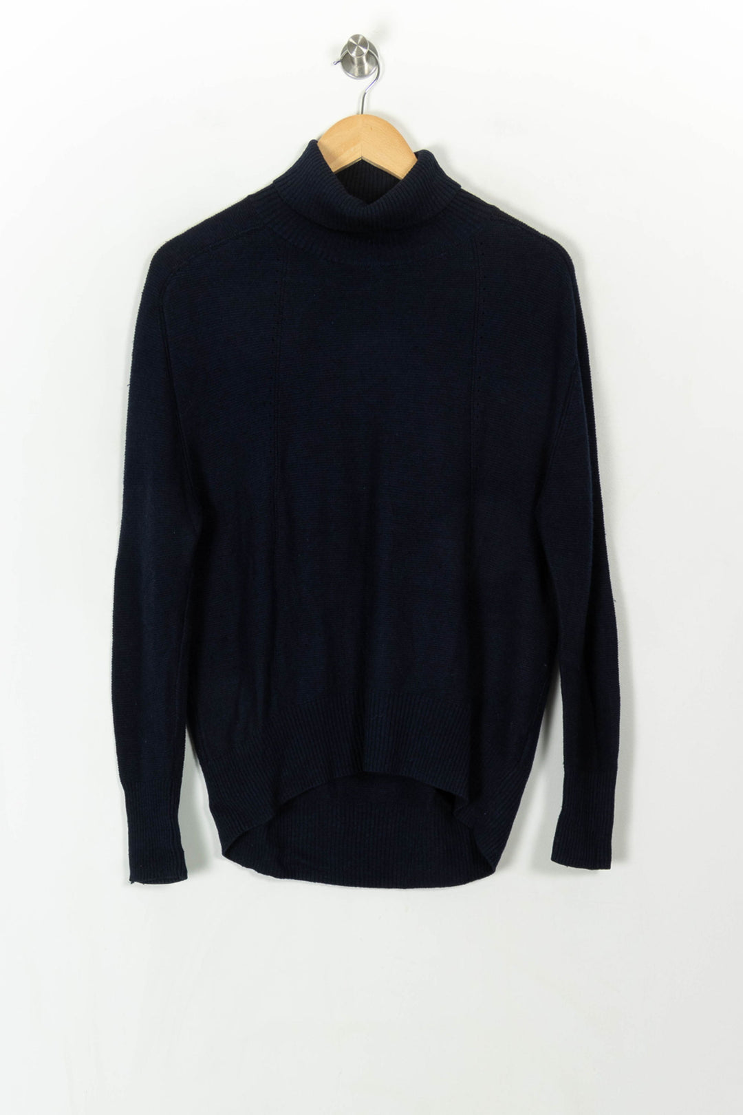 Pull Col Roulé Bleu - Taille M/38 de la marque Caroll | PARAD93740 - Vendu par Paradigme - Image 2