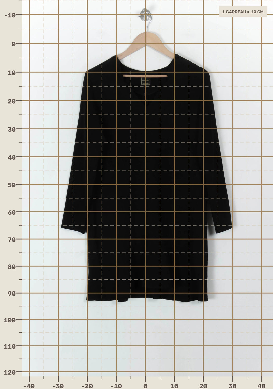 Robe Noire - Taille M/38 de la marque Petite Mendigote | PARAD93743 - Vendu par Paradigme - Image 4