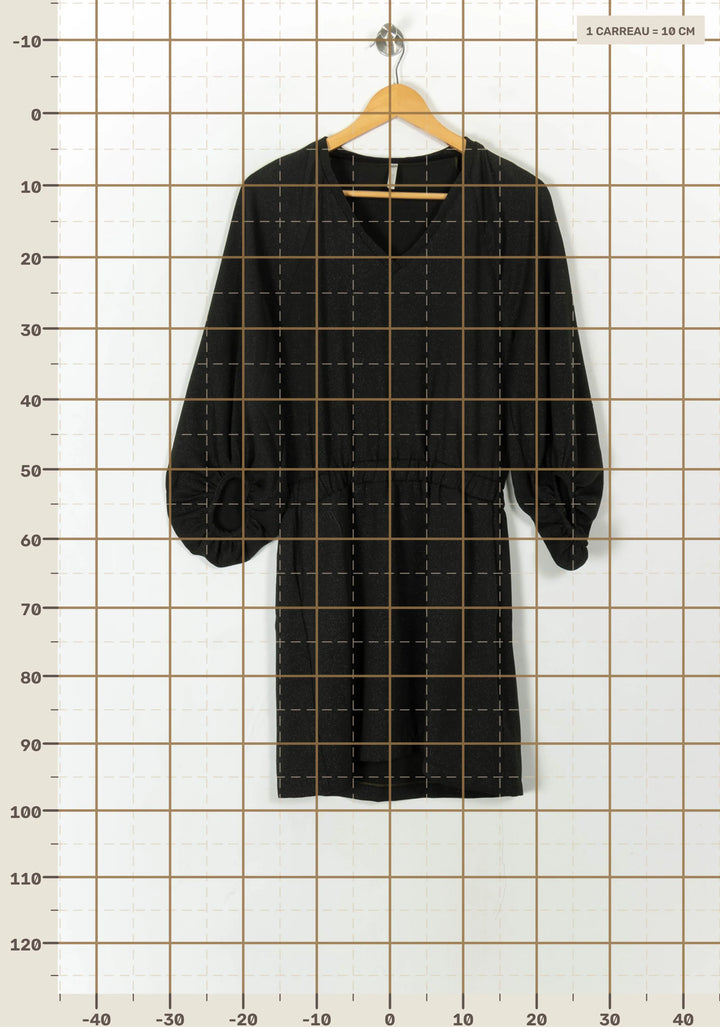 Robe Noire - Taille M/38 de la marque I.Code | PARAD93744 - Vendu par Paradigme - Image 4