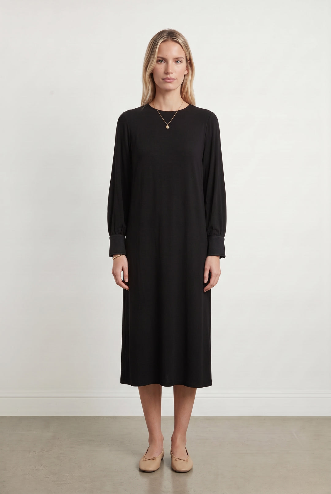 Robe Midi Noire - Taille M/38 de la marque Comptoir des Cotonniers | PARAD93747 - Vendu par Paradigme - Image 1