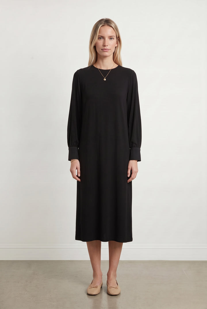 Robe Midi Noire - Taille M/38 de la marque Comptoir des Cotonniers | PARAD93747 - Vendu par Paradigme - Image 1