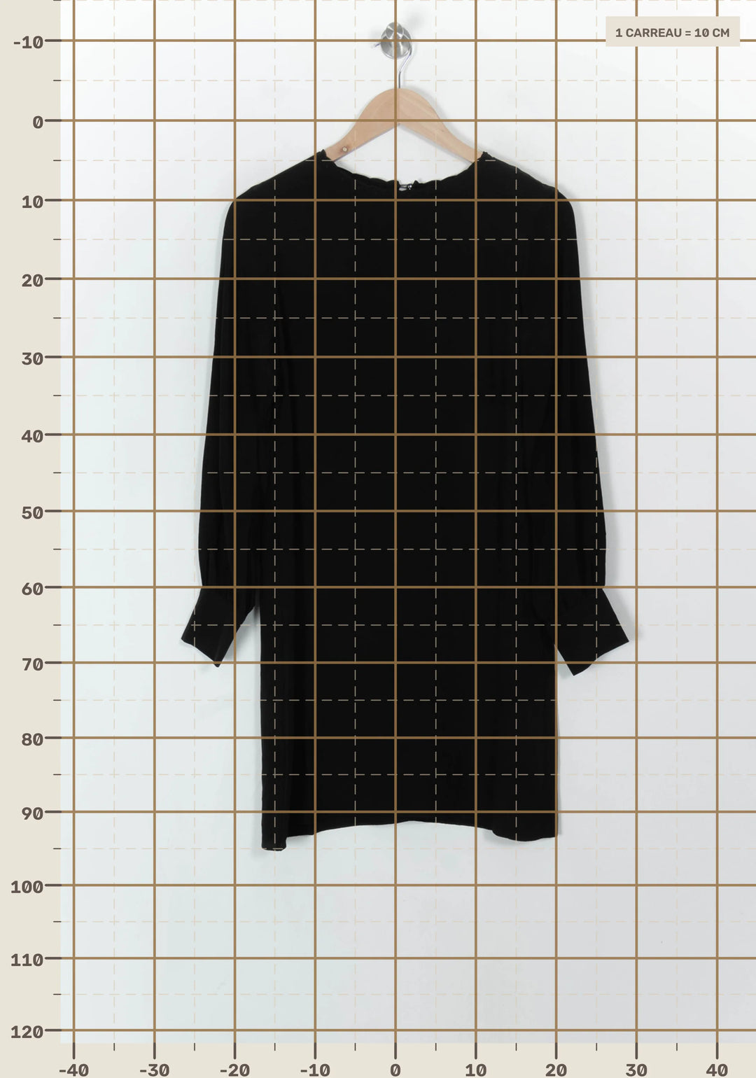 Robe Midi Noire - Taille M/38 de la marque Comptoir des Cotonniers | PARAD93747 - Vendu par Paradigme - Image 4
