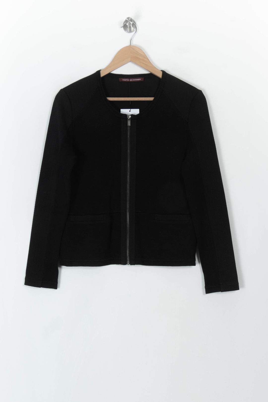 Veste Noire - Taille S/36 de la marque Comptoir des Cotonniers | PARAD93750 - Vendu par Paradigme - Image 2