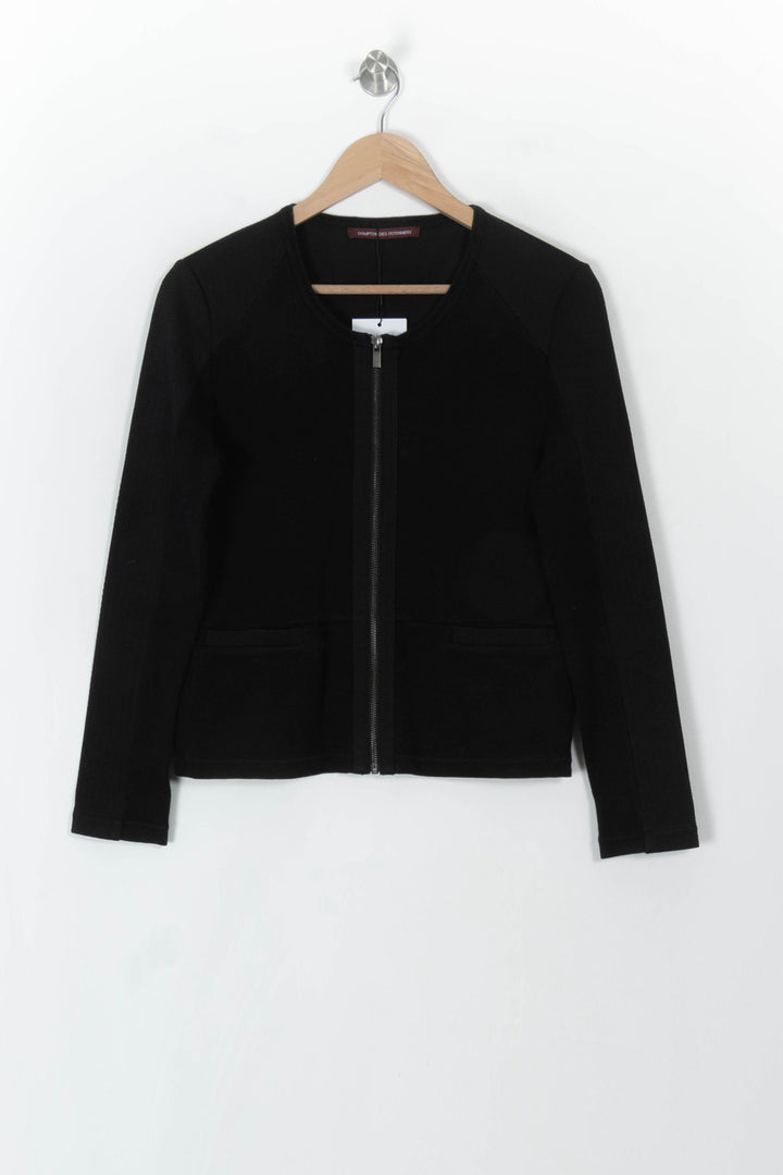 Veste Noire - Taille S/36 de la marque Comptoir des Cotonniers | PARAD93750 - Vendu par Paradigme - Image 2