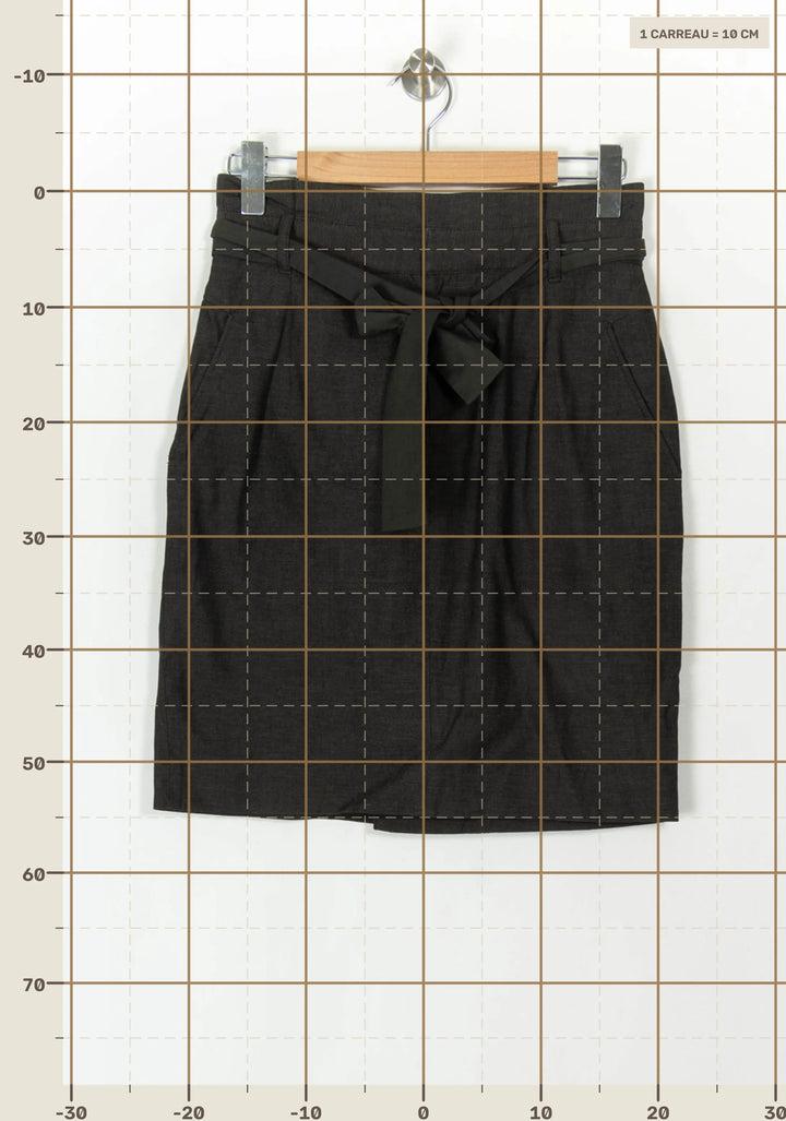 Jupe Crayon Noire - Taille L/40 de la marque Comptoir des Cotonniers | PARAD93751 - Vendu par Paradigme - Image 4