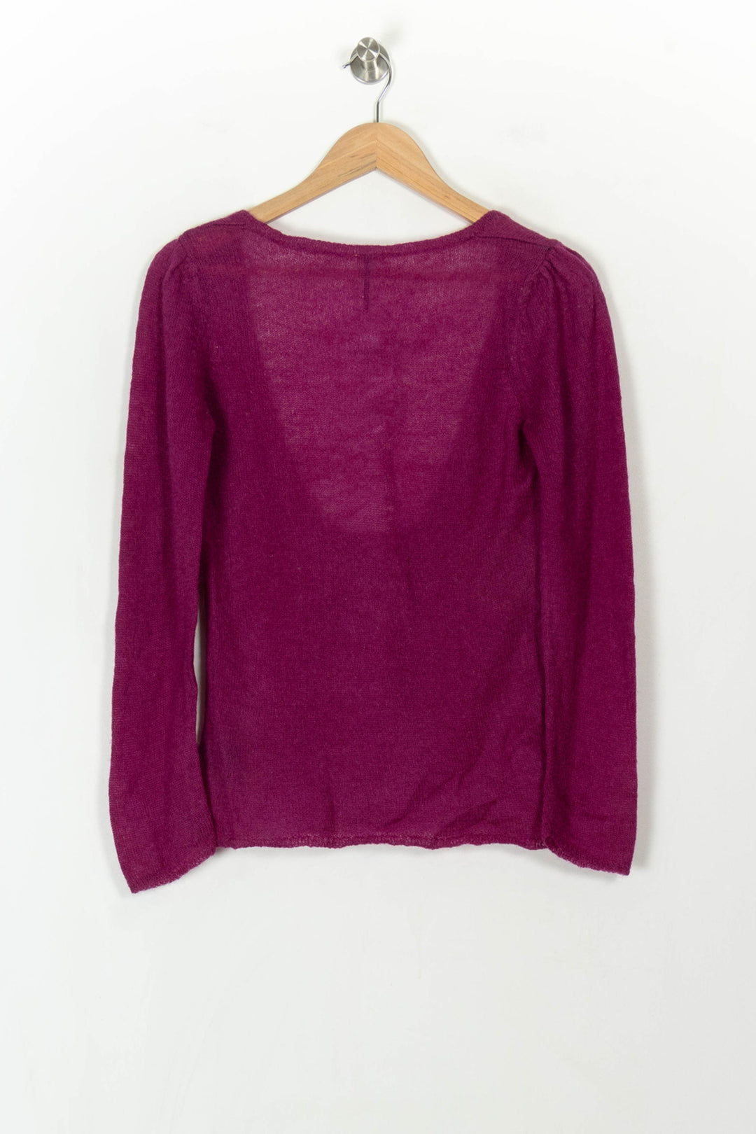 Pull Violet - Taille S/36 de la marque Sud express | PARAD93762 - Vendu par Paradigme - Image 5