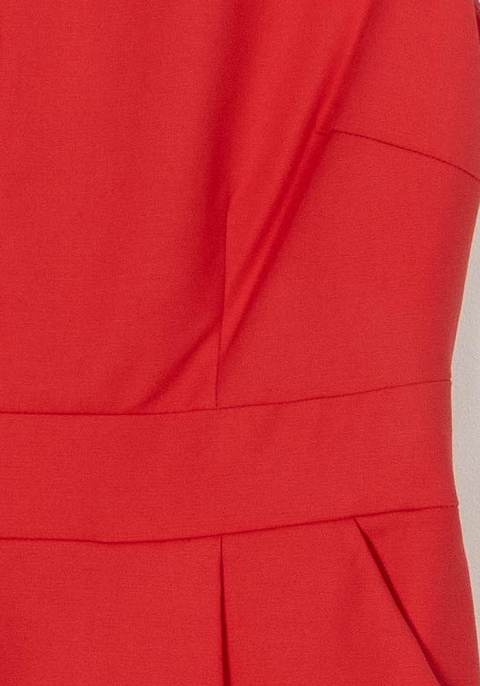 Robe Courte Rouge - Taille M/38 de la marque Kookai | PARAD93763 - Vendu par Paradigme - Image 3