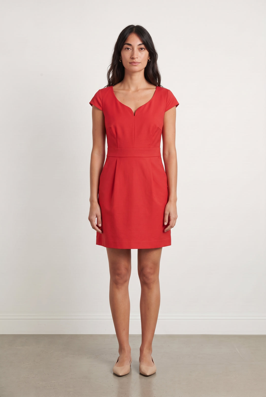 Robe Courte Rouge - Taille M/38 de la marque Kookai | PARAD93763 - Vendu par Paradigme - Image 1