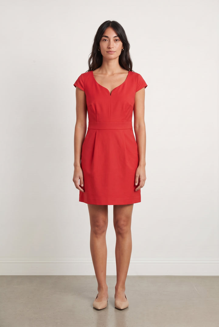 Robe Courte Rouge - Taille M/38 de la marque Kookai | PARAD93763 - Vendu par Paradigme - Image 1